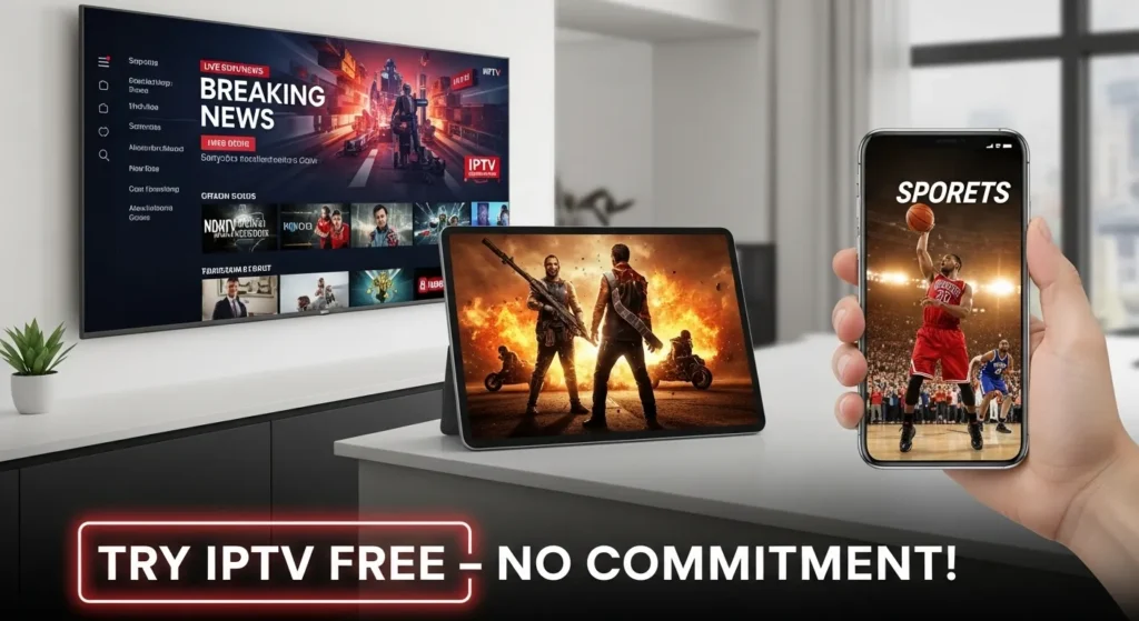 Introduction IPTV free trial