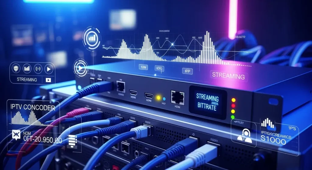Setup Time & Efficiency IPTV encoder