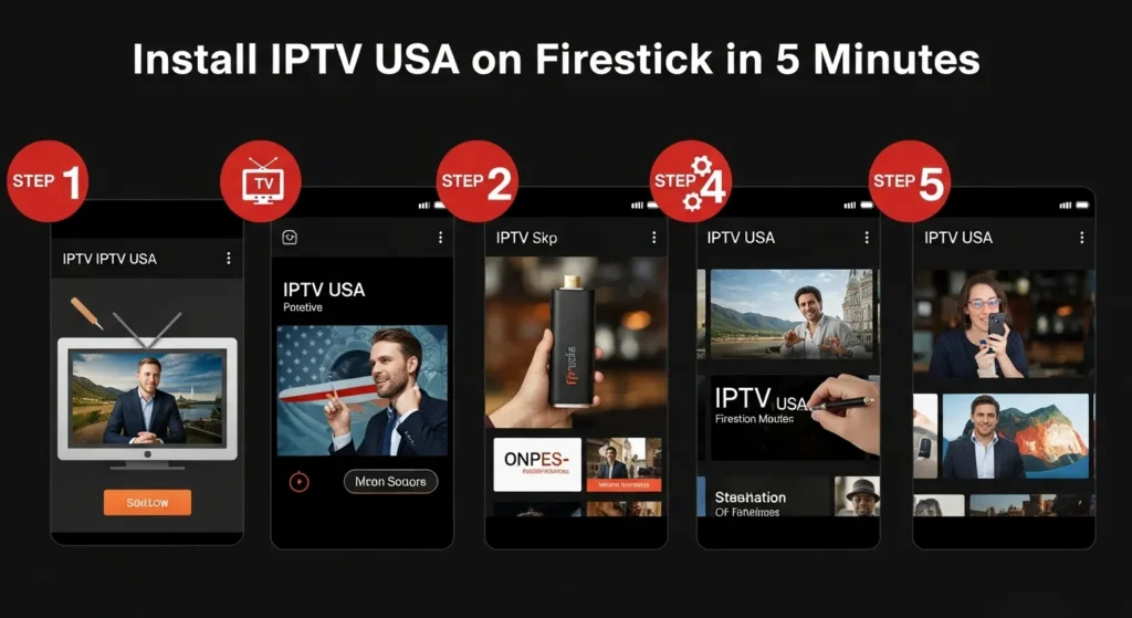 Amazon Firestick (Most Popular) IPTV USA