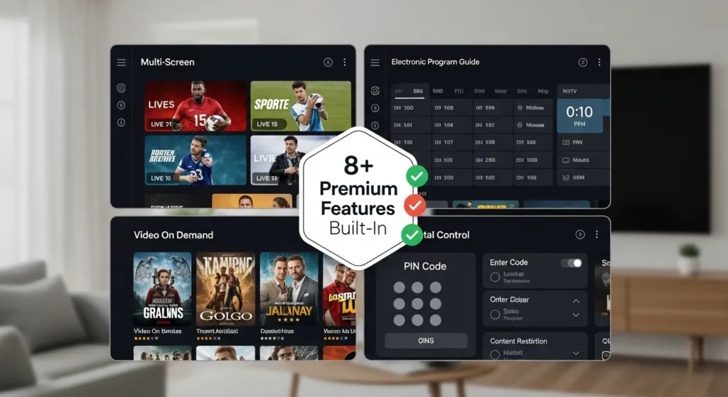 Core Features of IPTV Smarters