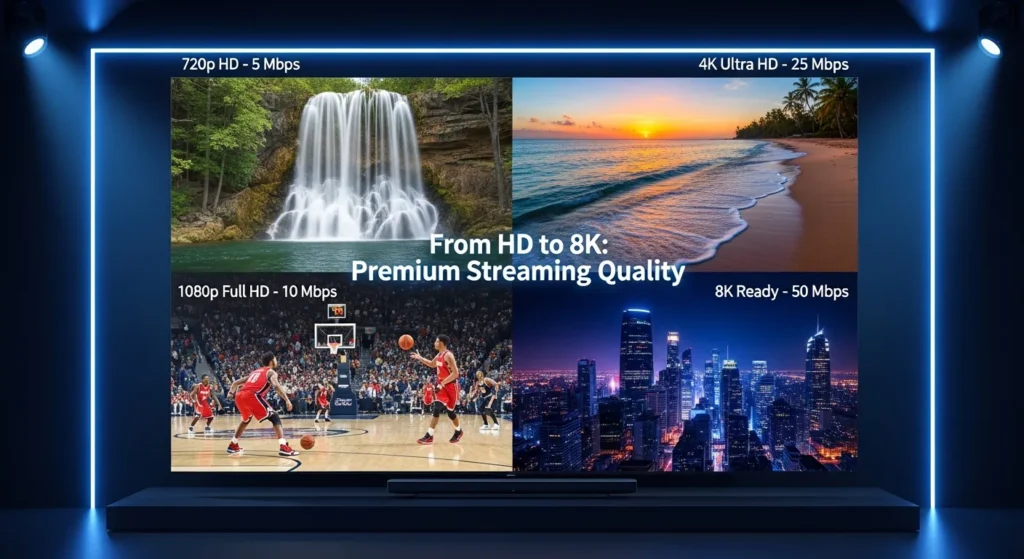 High-Quality Streaming IPTV Box