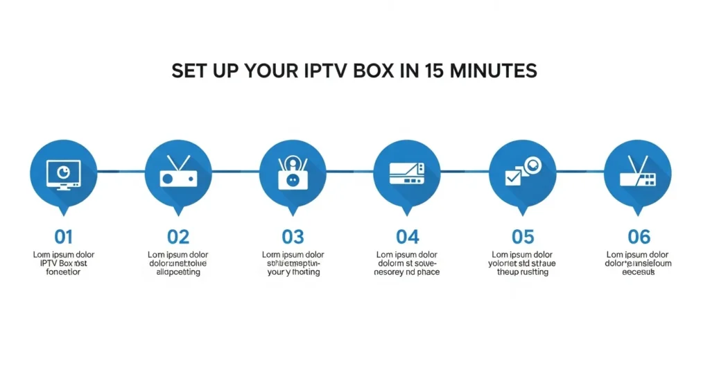 Step-by-Step IPTV Box Setup Instructions