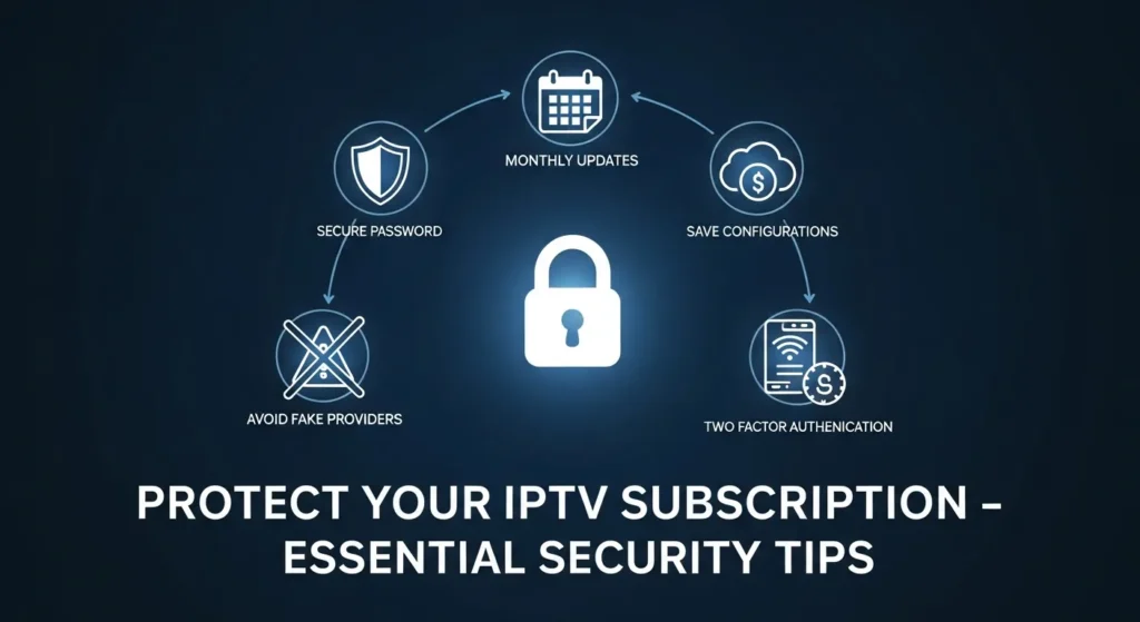 Maintenance, Account Security & Long-Term Tips IPTV Service Providers